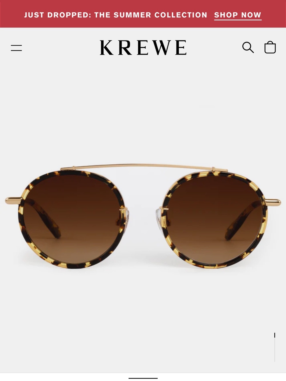 Krewe Porter Unisex Sunglasses